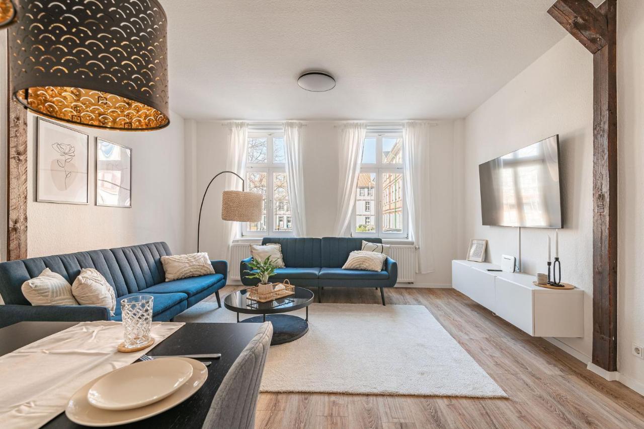 Exklusives Innenstadt Apartment - Parken - Smart-Tv - Kaffeevollautomat Wernigerode Esterno foto